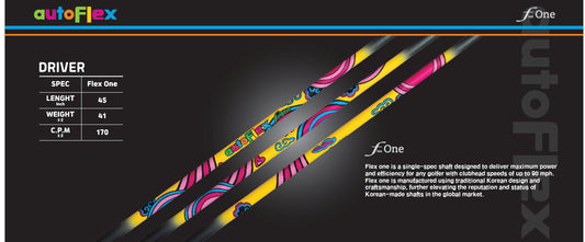 AutoFlex  flex ONEドライバー用  キャロウェイスリーブ付き